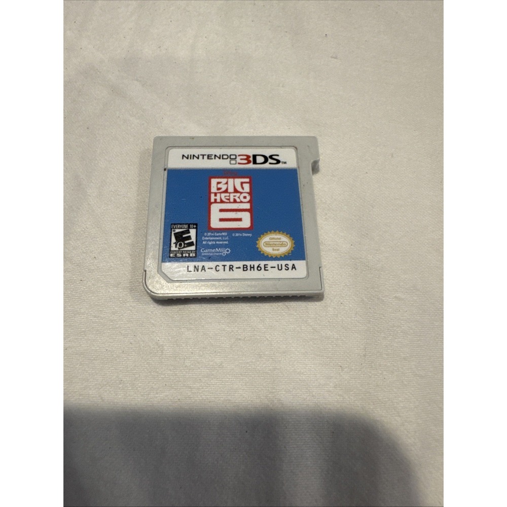 Big Hero 6: Battle in the Bay (Nintendo‎ 3DS) game xl 2ds